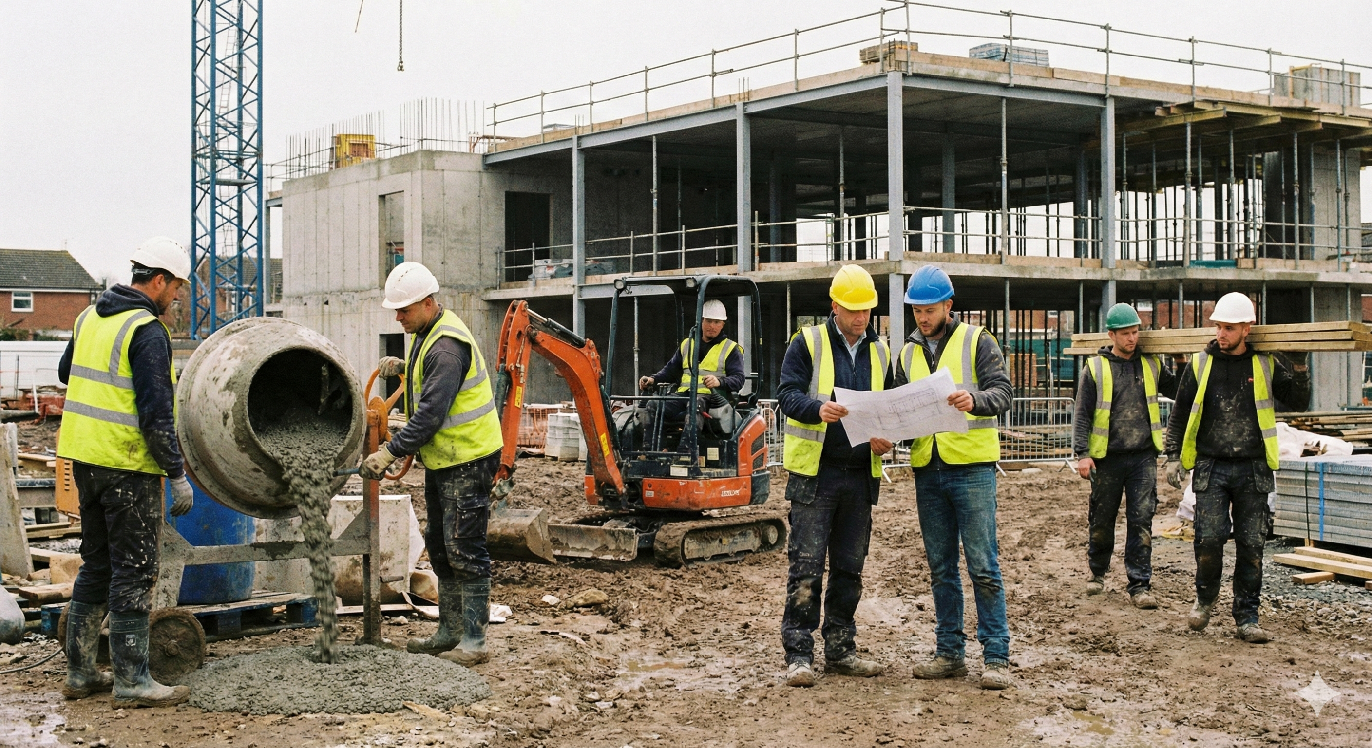 Construction Site Workforce